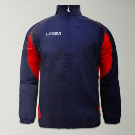 Giubbotto LEGEA Rainjacket Storm Antipioggia Antivento Freetime Sport Casual Manica Lunga Blu Rosso GIOSAL-RAINJACKETSTORM