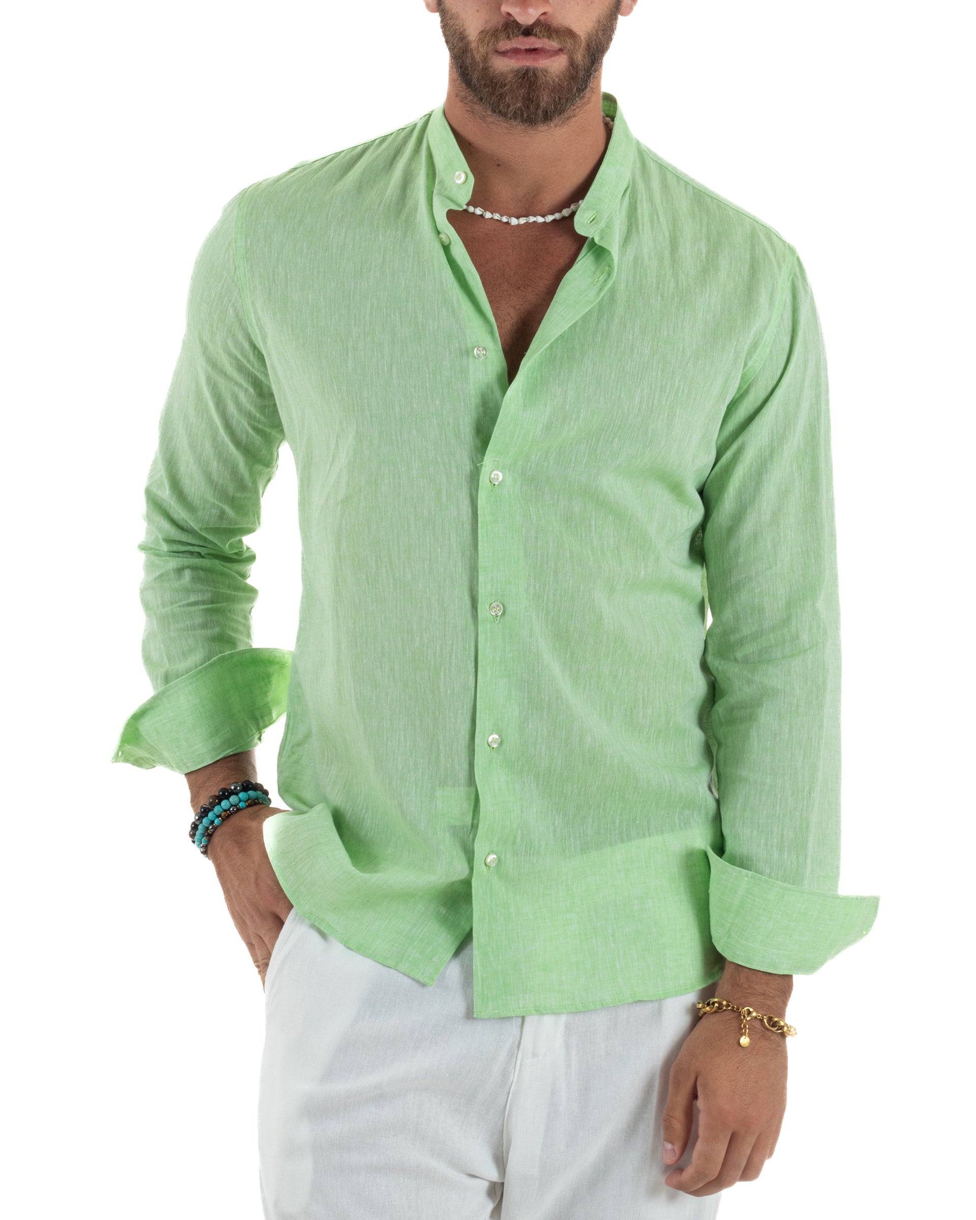 Camicie Uomo Manica Lunga | Casual, Eleganti | La Collezione Romano