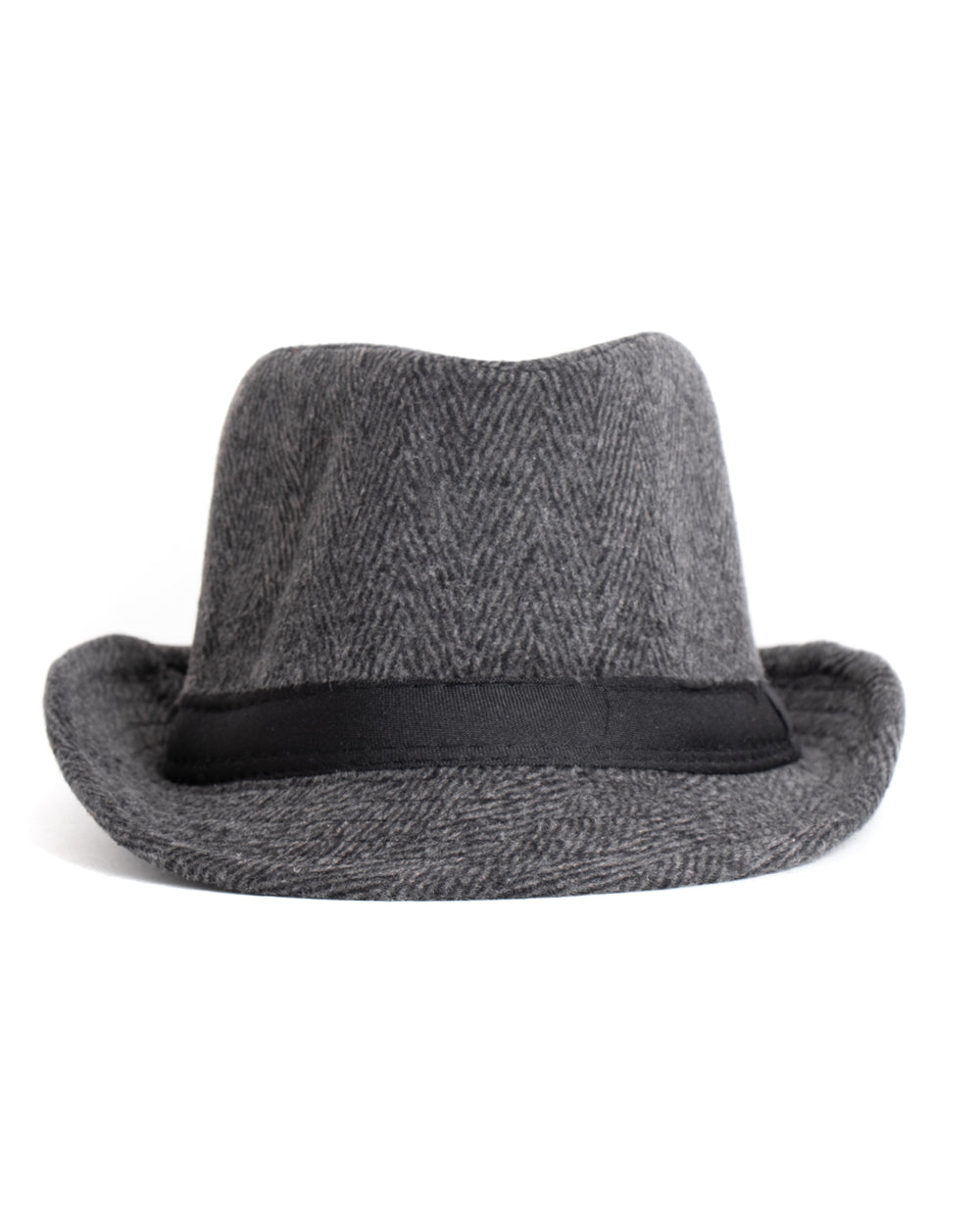 Men's Hat Gray Rigid Classic Striped Micro-pattern GIOSAL-CAP1003A