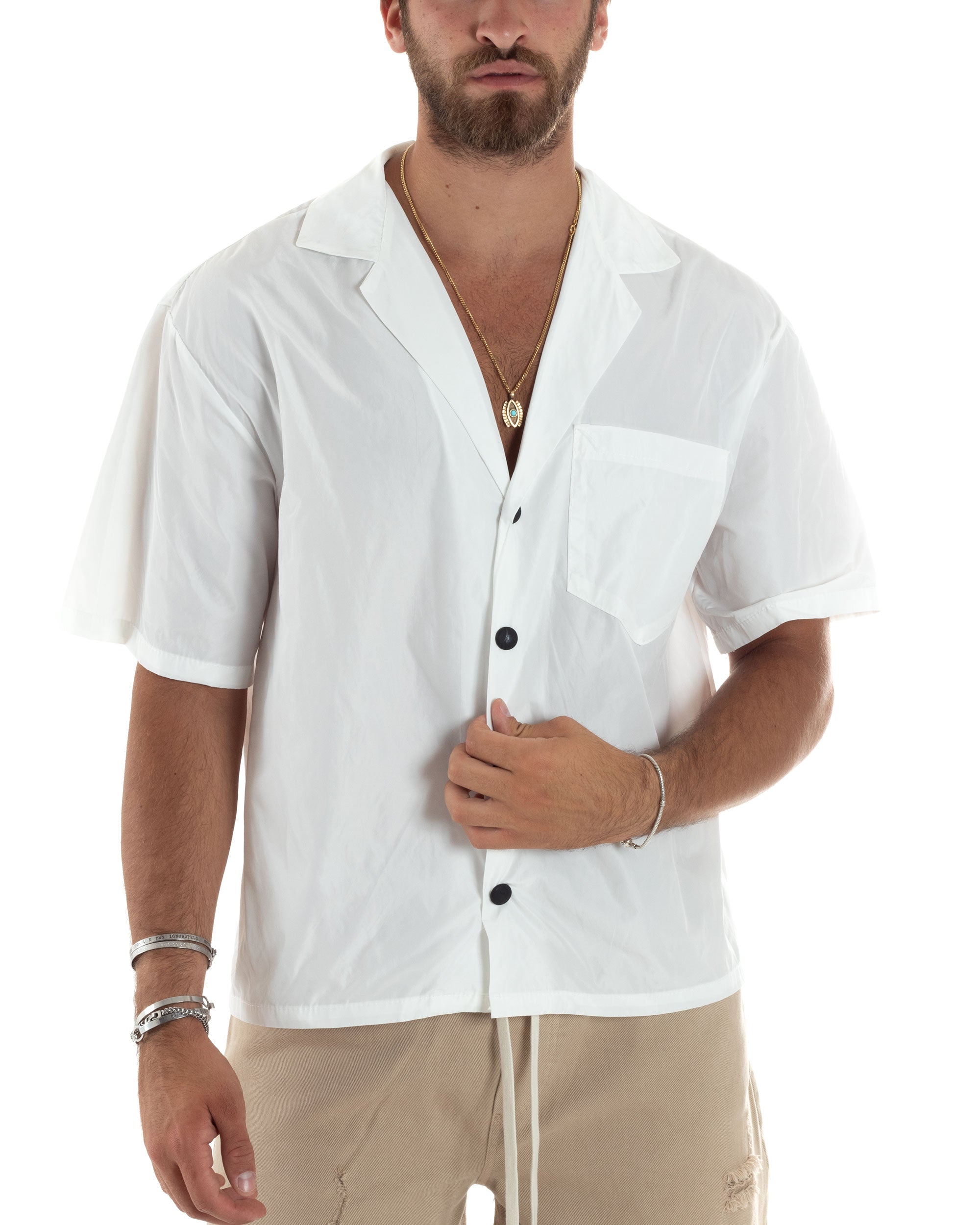 Giosal T Shirt Mezza Manica Uomo T Shirt Girocollo Alto Clearance