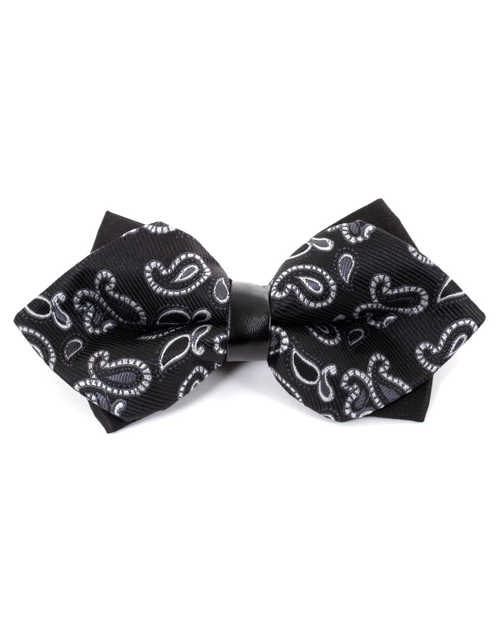 Papillon Uomo Unisex Elegante Cerimonia Nero Fantasia Etnica GIOSAL-CP1116A