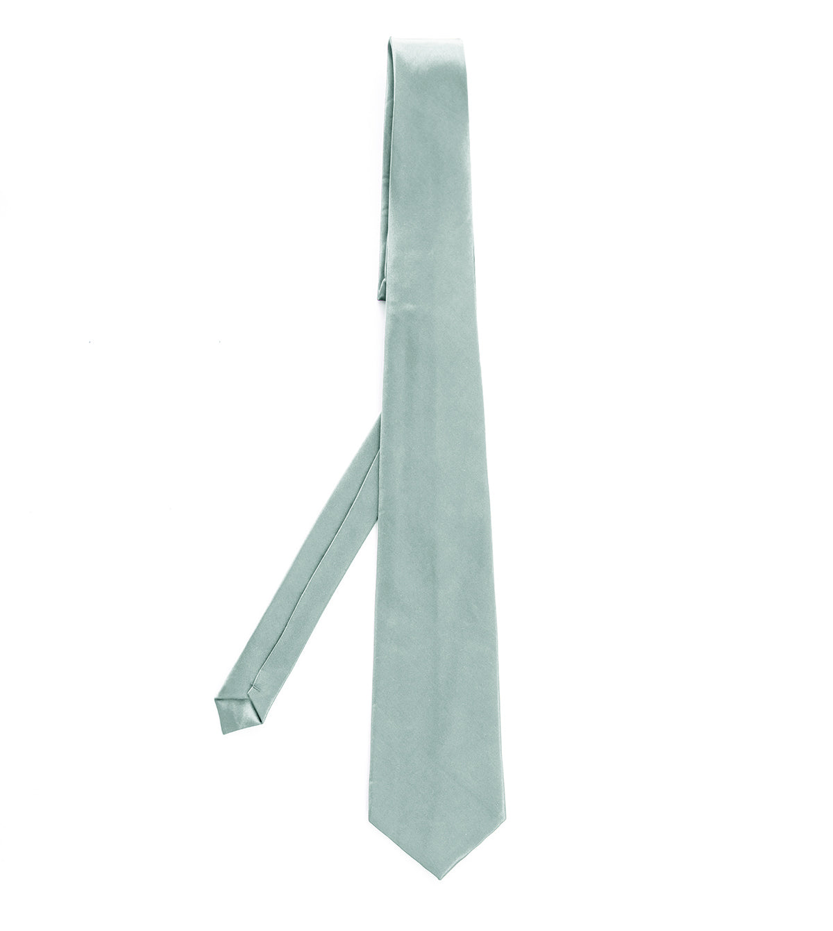 Cravatta uomo unisex elegante cerimonia casual basic raso polvere GIOSAL-CP1153A