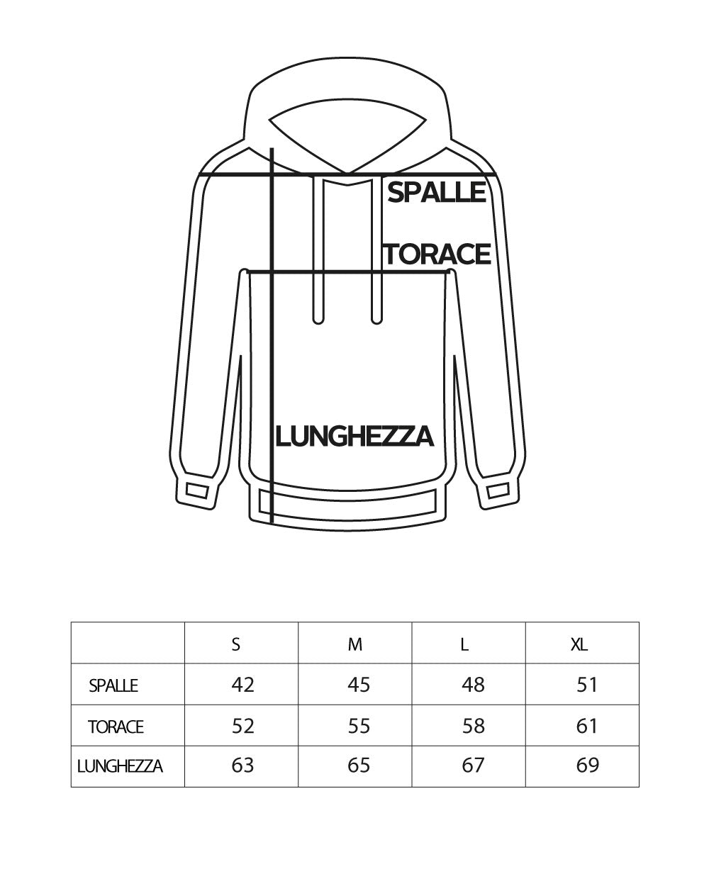Men's Crewneck Sweatshirt with Black Print Regular Fit GIOSAL-F2820A