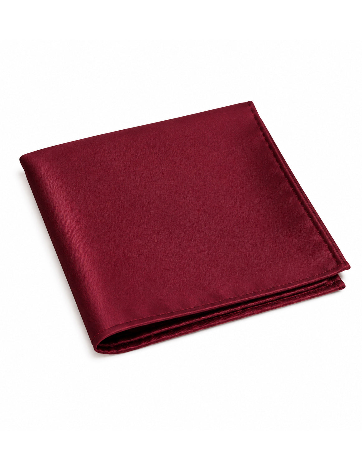 Pochette da taschino uomo unisex fazzoletto satinato tinta unita bourdeaux GIOSAL-FZ1000A