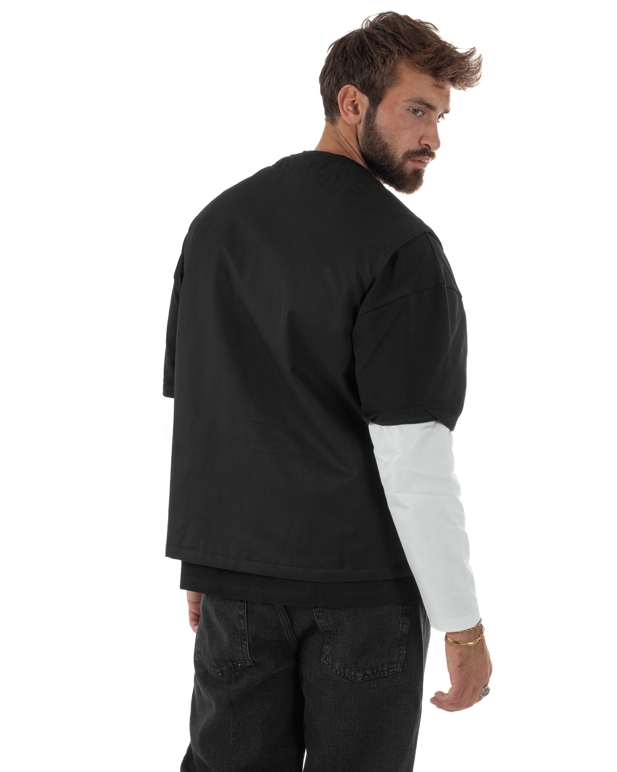 Gilet Casual Regular Fit Smanicato Streetwear G3325A
