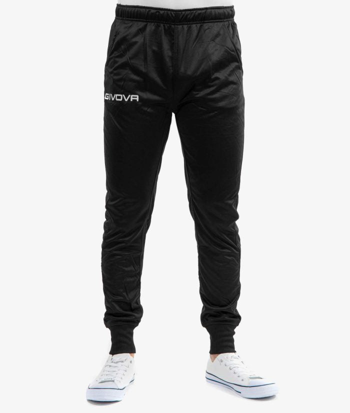 PANTALONE GIVOVA ONE NERO Polarfreece Unisex Jogger Con Coulisse Con Tasche Pantatuta Sportivo Da Ginnastica GIOSAL