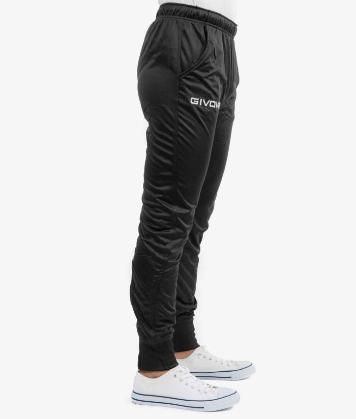 PANTALONE GIVOVA ONE NERO Polarfreece Unisex Jogger Con Coulisse Con Tasche Pantatuta Sportivo Da Ginnastica GIOSAL