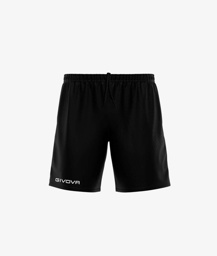 PANTALONCINO GIVOVA ONE NERO Unisex Mesh Shorts Sportivo Con Coulisse Da Allenamento GIOSAL