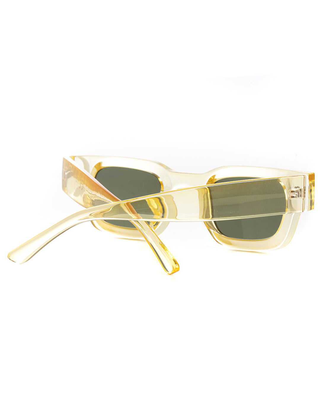 Occhiali da Sole Uomo Unisex Sunglasses Giallo Trasparenti Casual GIOSAL-OC1057A