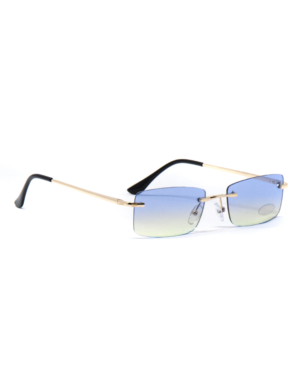 Occhiali da Sole Uomo Unisex Sunglasses Lenti Multicolore Squadrate Casual Sottili GIOSAL-OC1058A