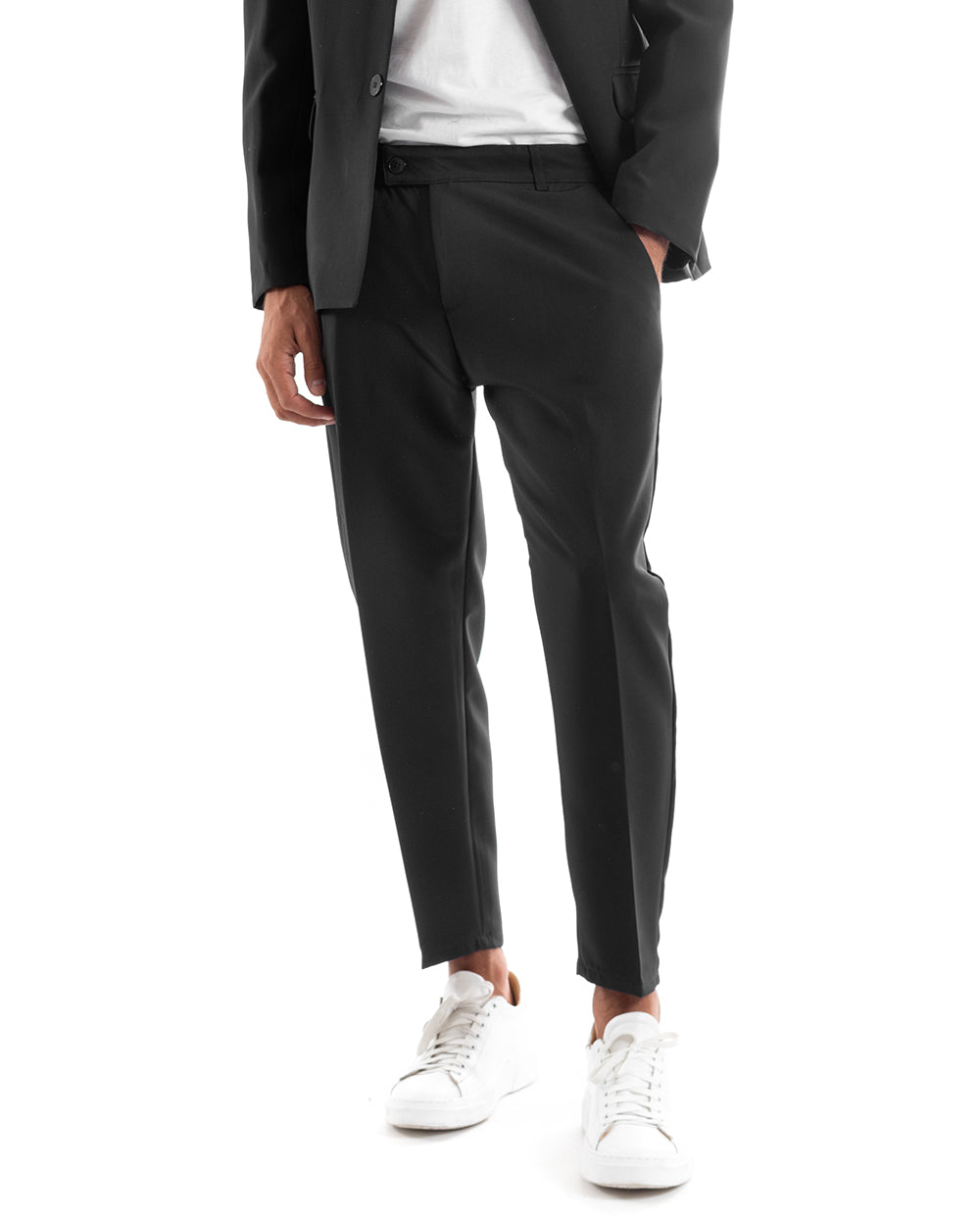 Lunghezza Pantaloni Uomo Con Risvolto Pantalone Classico