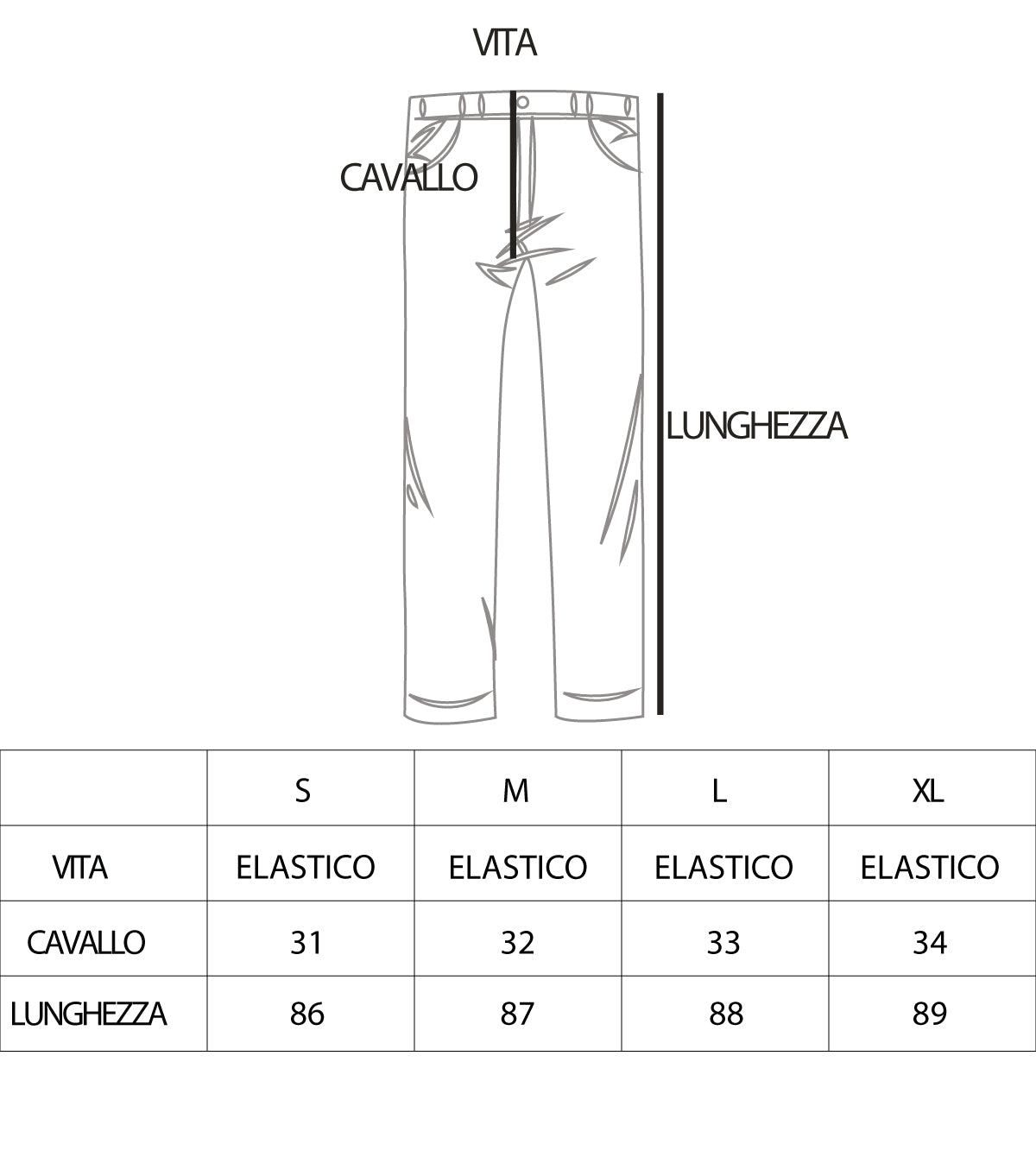 Pantaloni Uomo Pantalaccio Tinta Unita Beige Coulisse Cavallo Basso Casual GIOSAL-P3439A