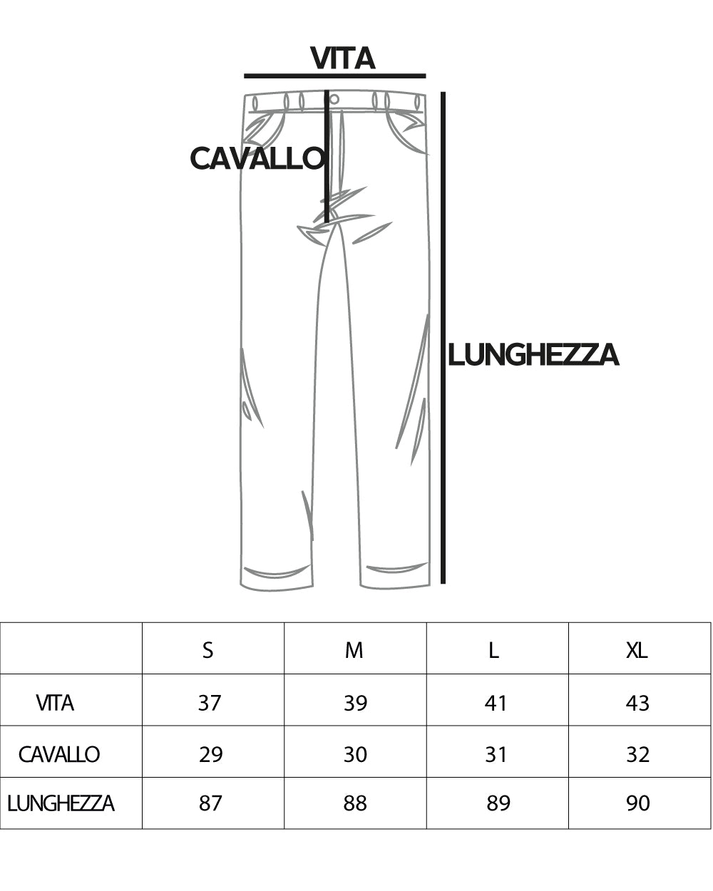 Pantaloni Uomo Tasca America Viscosa Classico Tinta Unita Blu Casual GIOSAL-P4067A