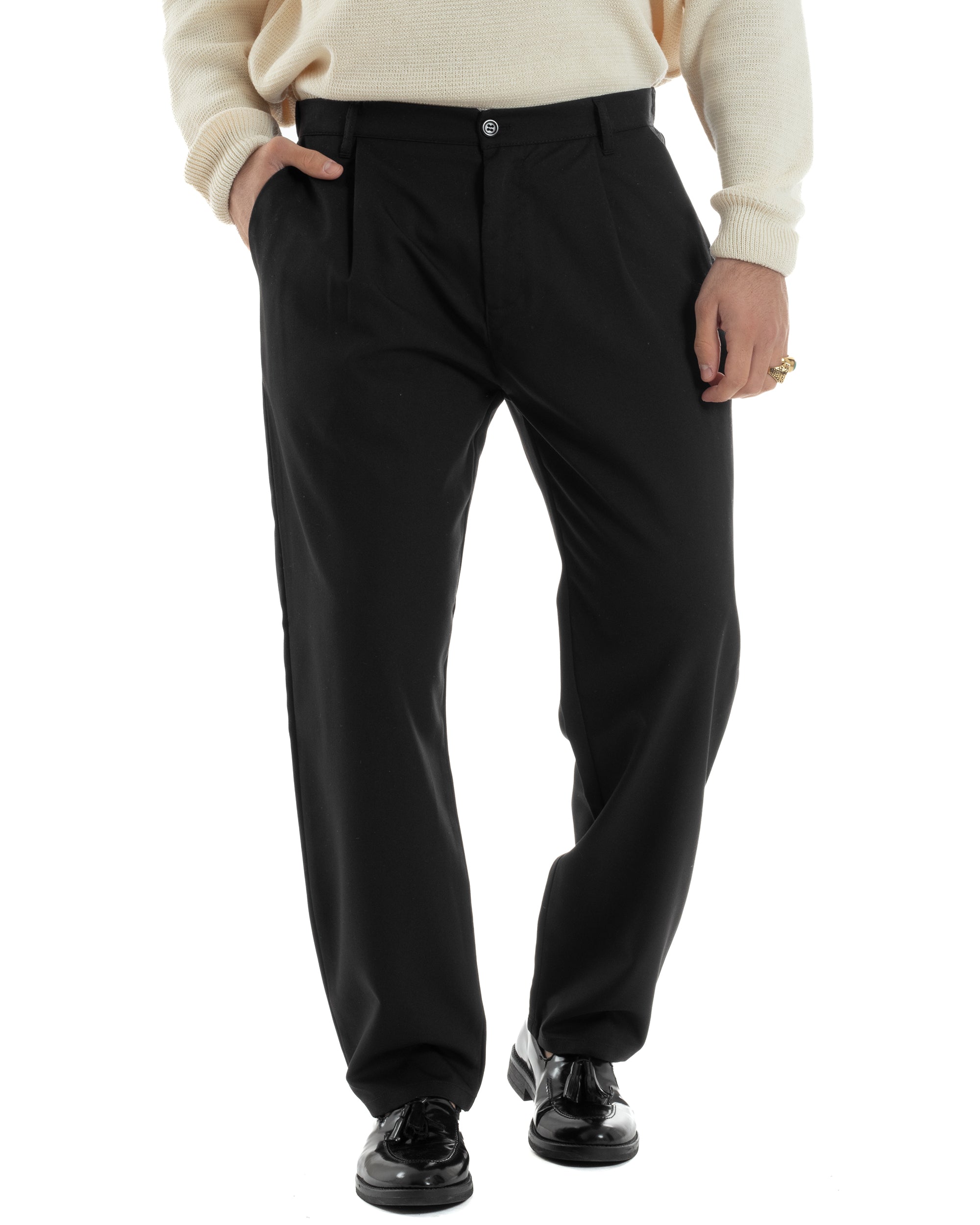 Pantaloni Sportivi Uomo Elasticizzati - Slim Fit, Cotone, Per Palestra E Casual - Foto 12