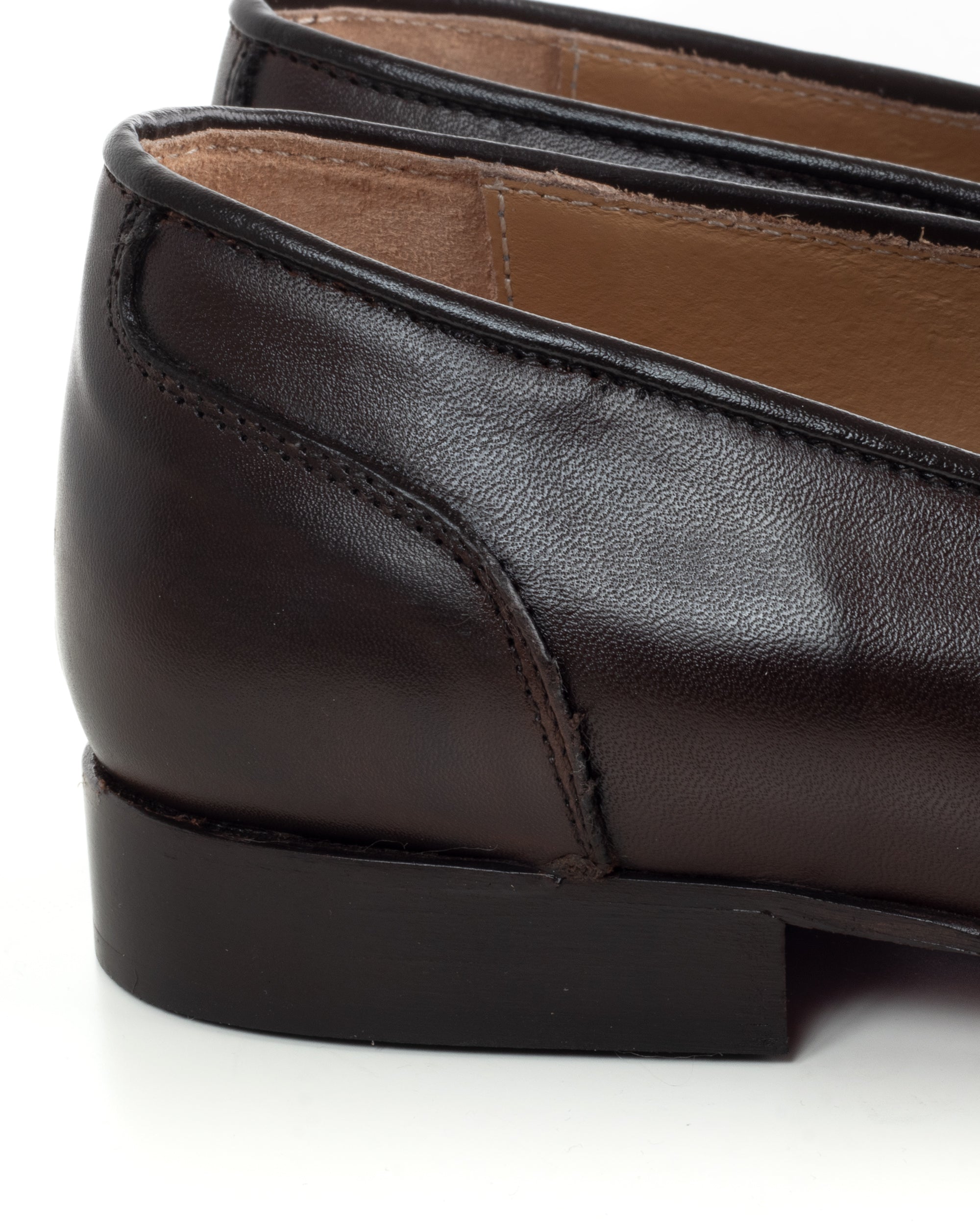 Mocassini Uomo Con Fibbia Frangia Borchie Scarpe Ecopelle Eleganti Pelle Vitello Cerimonia Suola Di Cuoio Con Ovalino Antiscivolo Casual Marrone GIOSAL-S1271A