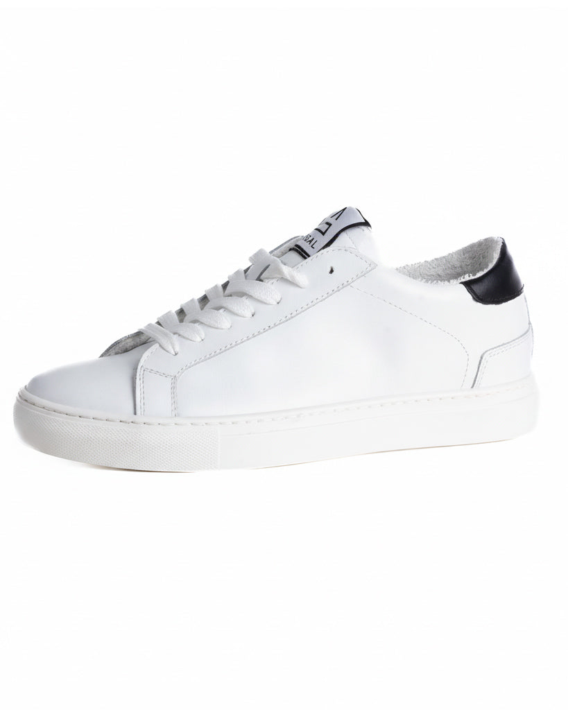 Scarpe uomo sneakers casual basic sportive ecopelle bianco GIOSAL-S1308A