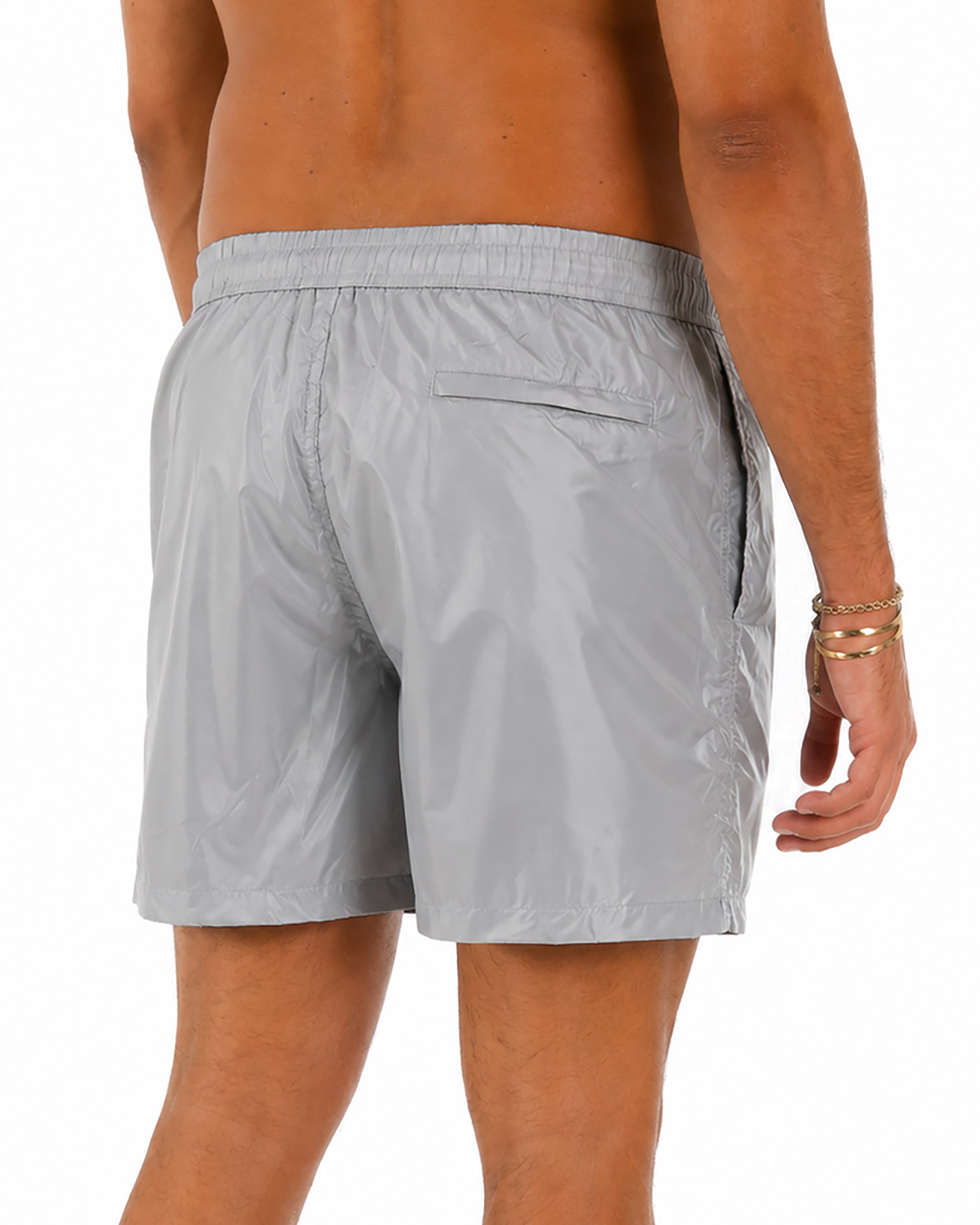Costume da bagno bermuda mare uomo boxer lucido coulisse ghiaccio GIOSAL-SU1260A