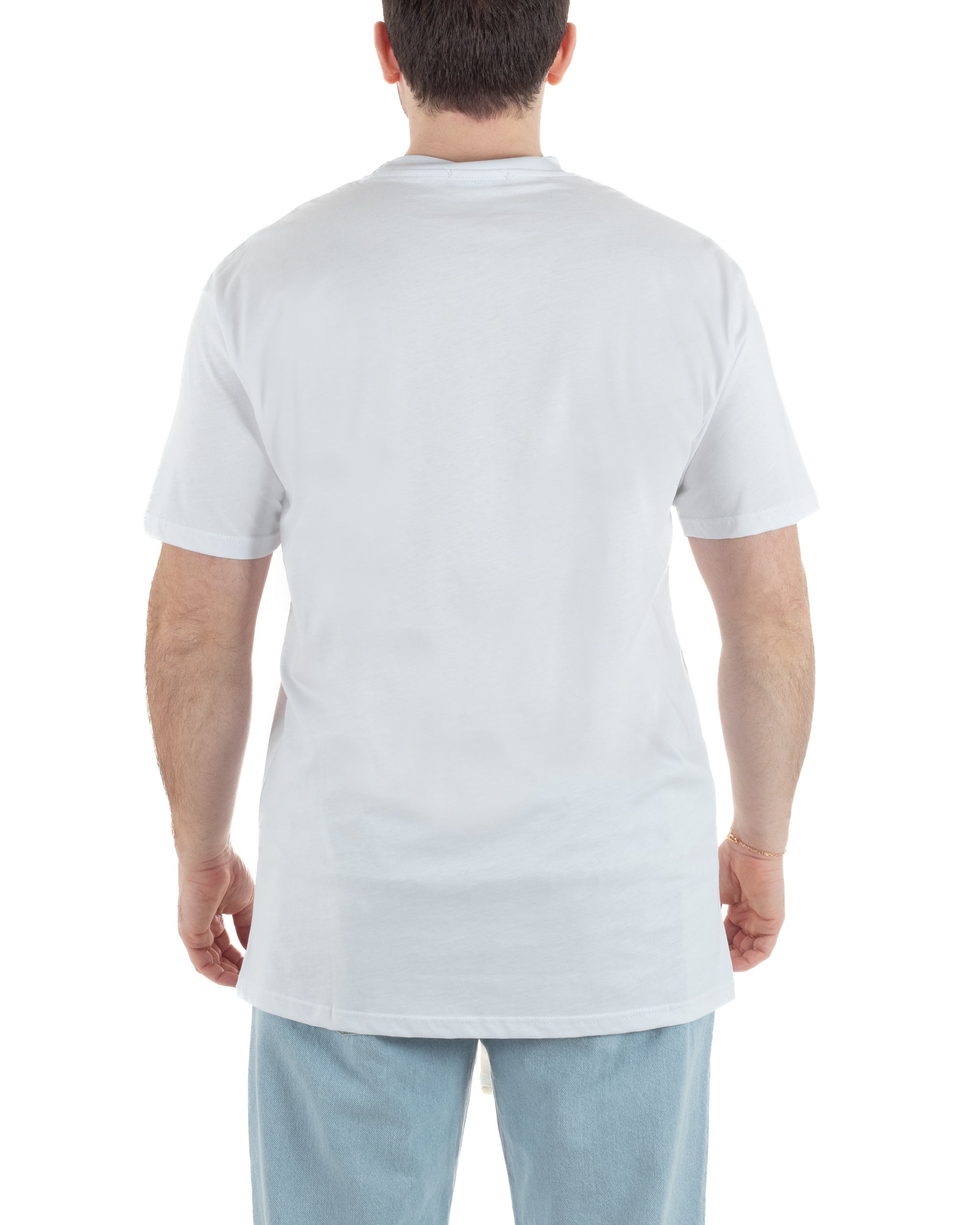 T-Shirt Cotone Basic Gola Alta TCTS1001A