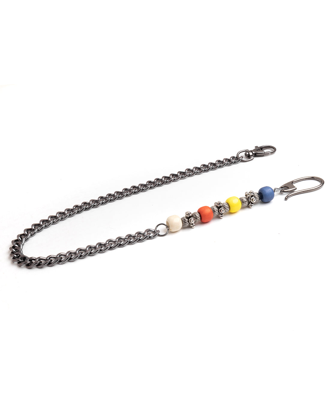 Trouser Chain Men Unisex Casual Multicolored Steel Pearls GIOSAL-TR1033A