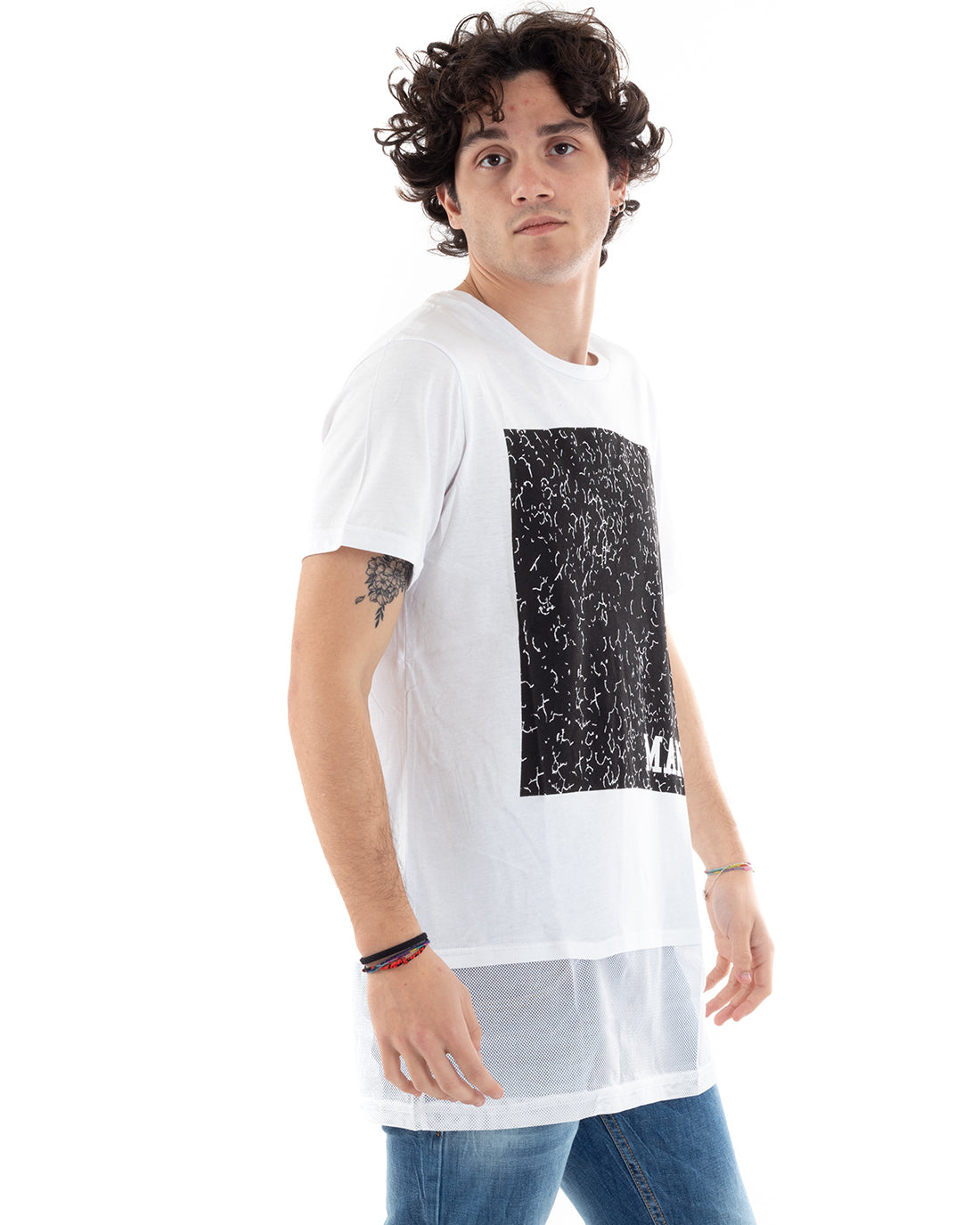 T shirt rete uomo online