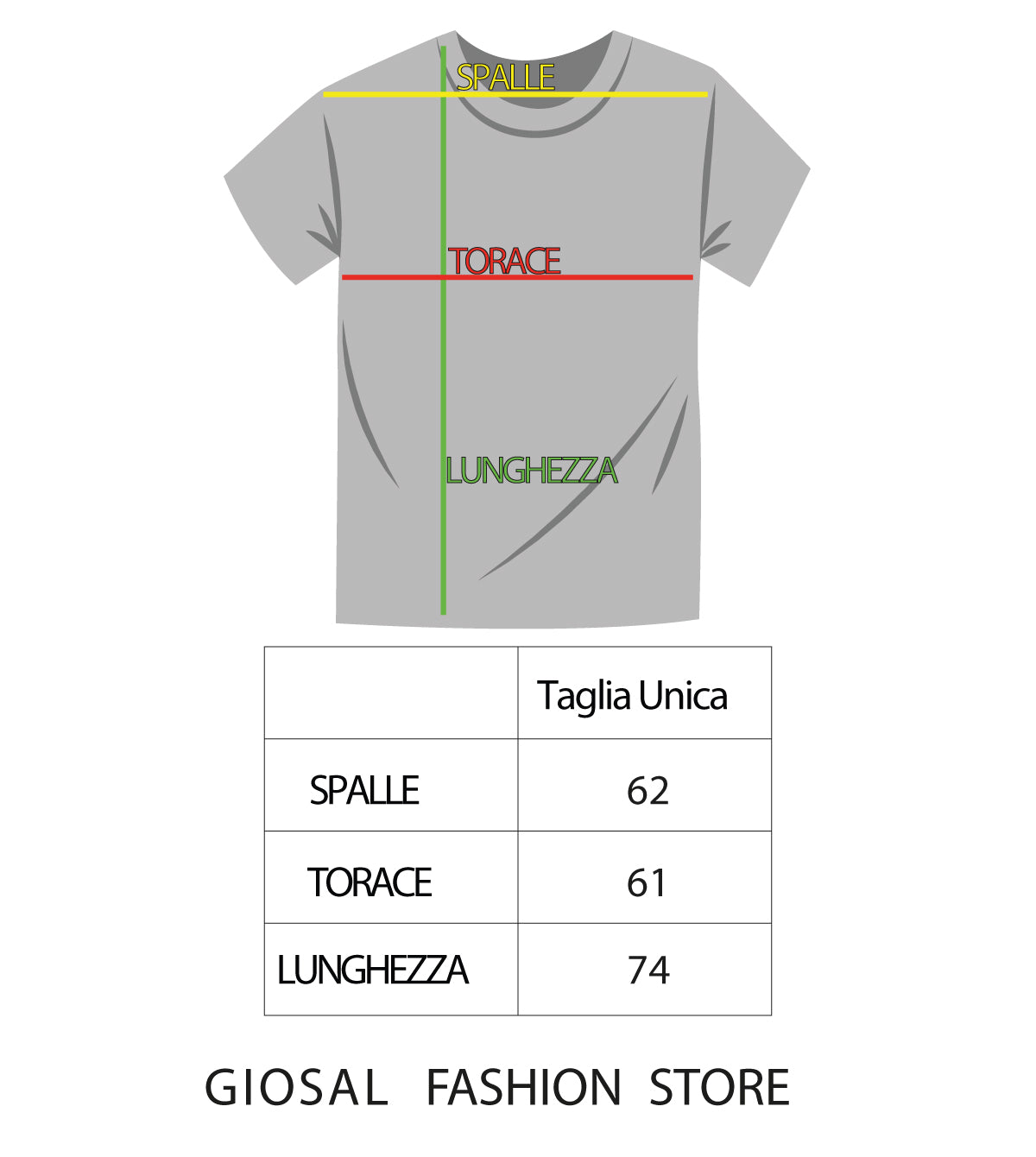 T-shirt Uomo Maglia Maniche Corte Over Size Tinta Unita Stampa Girocollo GIOSAL