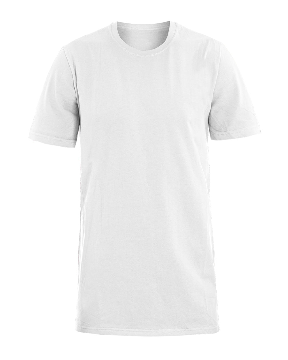 T-shirt Uomo Manica Corta Tinta Unita Bianco Girocollo Basic Casual GIOSAL-TS2579A