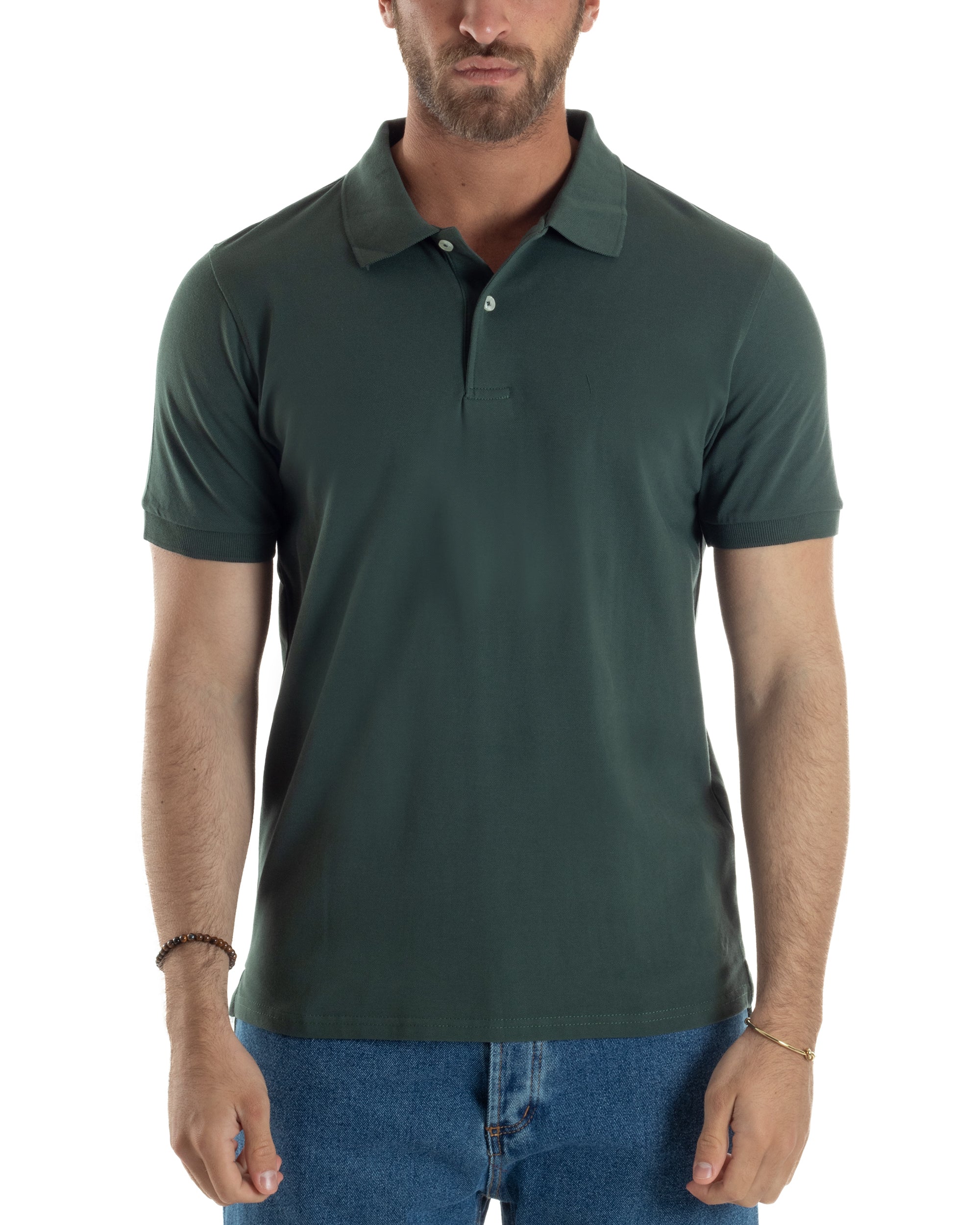 Polo Basic Cotone Tinta Unita TS3144A