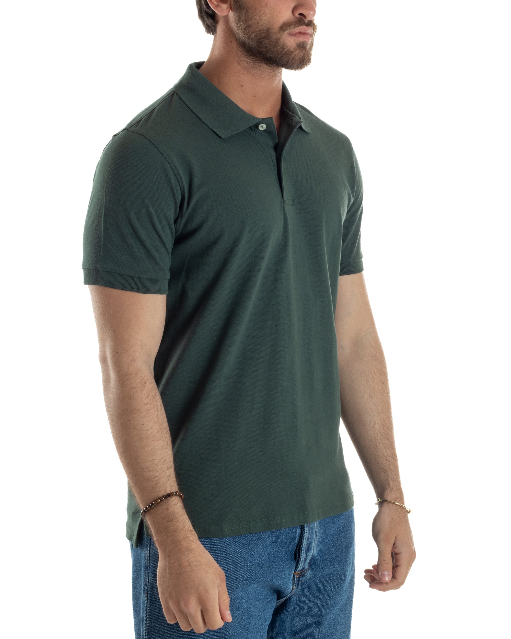 Polo Basic Cotone Tinta Unita TS3144A
