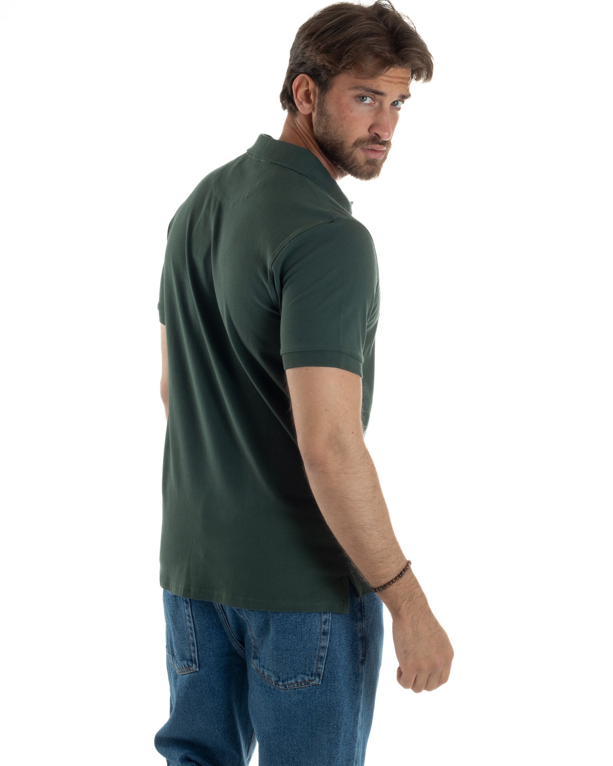 Polo Basic Cotone Tinta Unita TS3144A