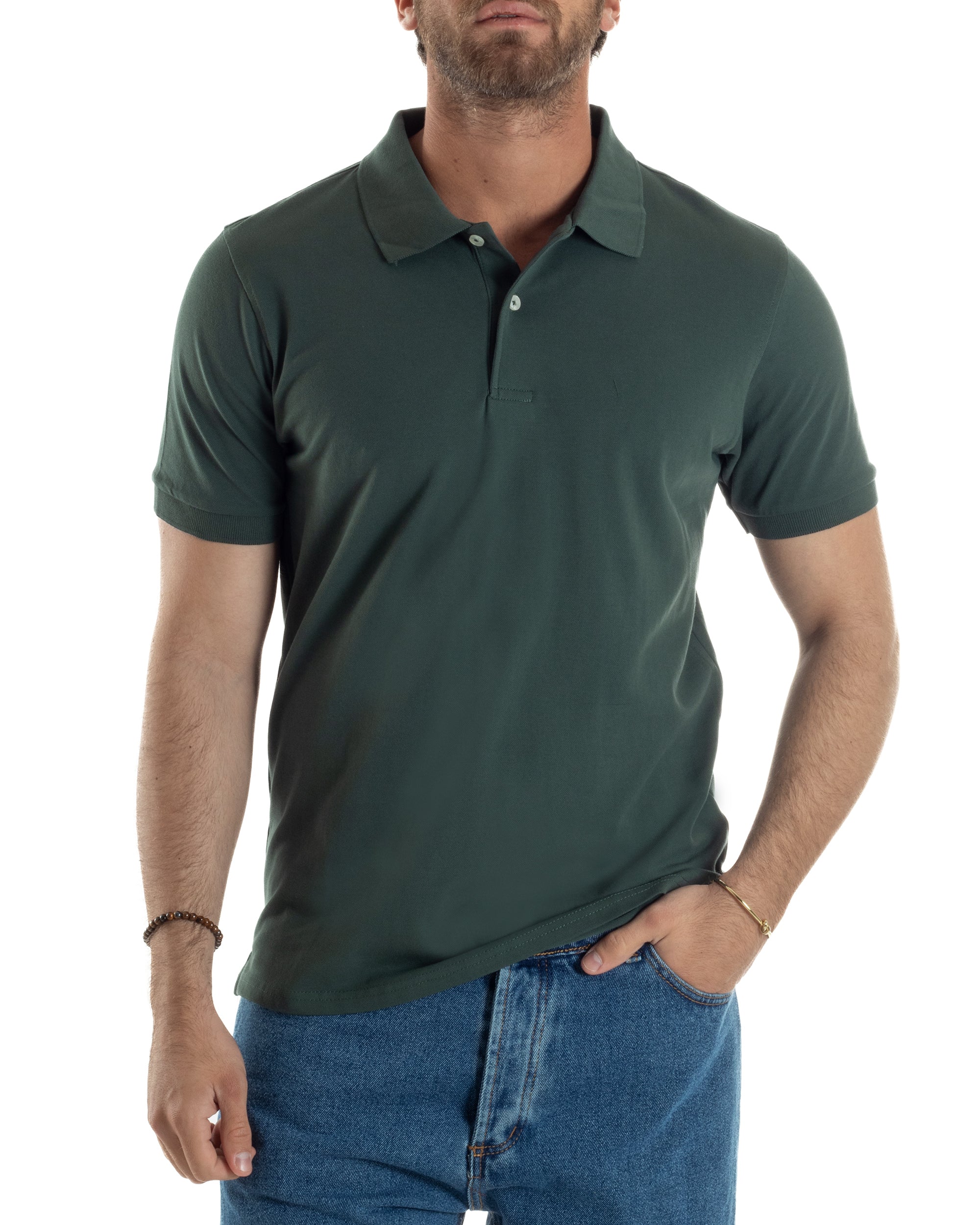 Polo Basic Cotone Tinta Unita TS3144A