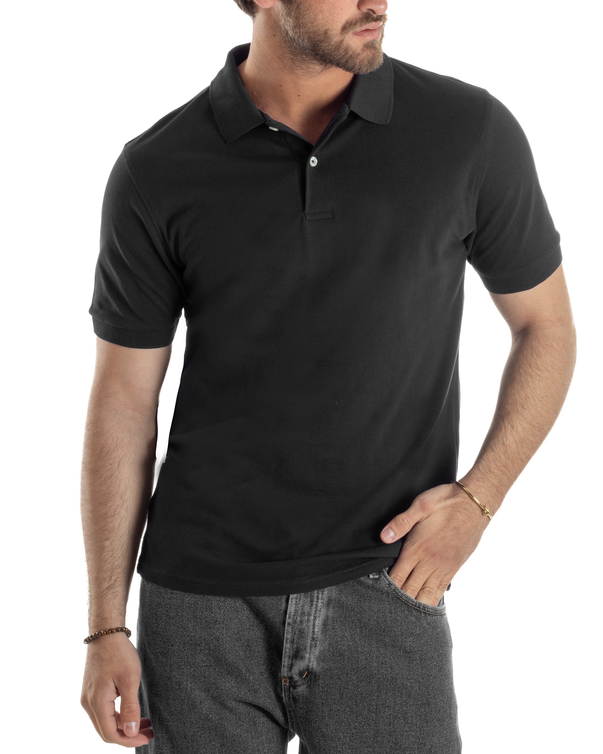 Polo Basic Cotone Tinta Unita TS3145A
