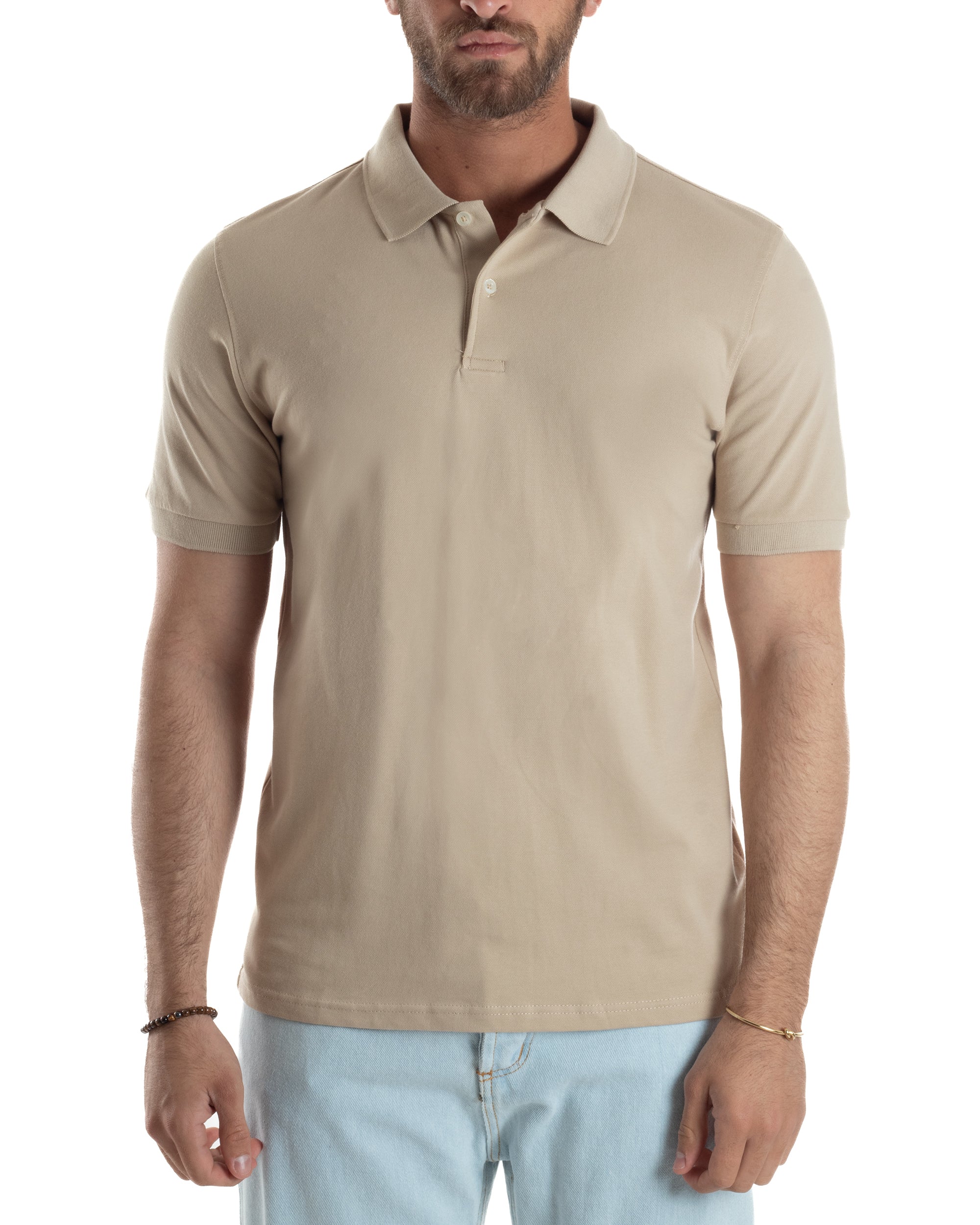 Polo Basic Cotone Tinta Unita TS3146A