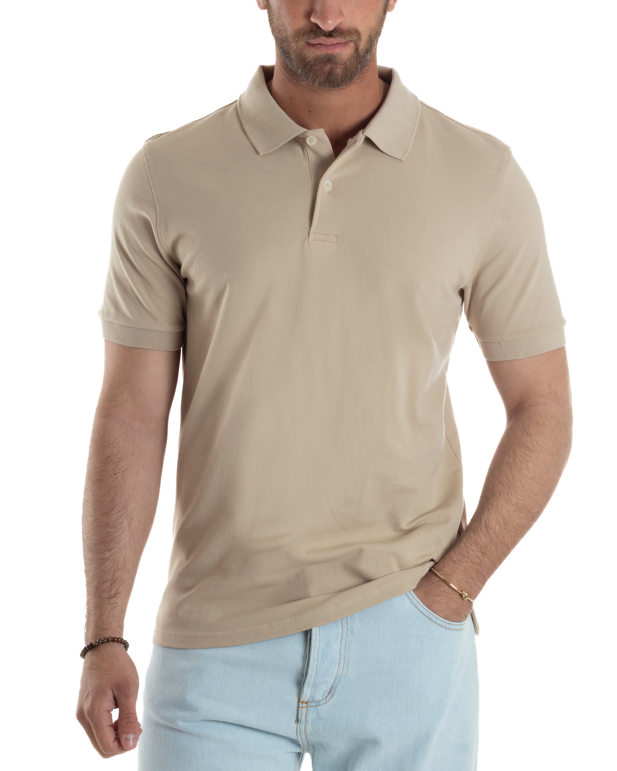 Polo Basic Cotone Tinta Unita TS3146A