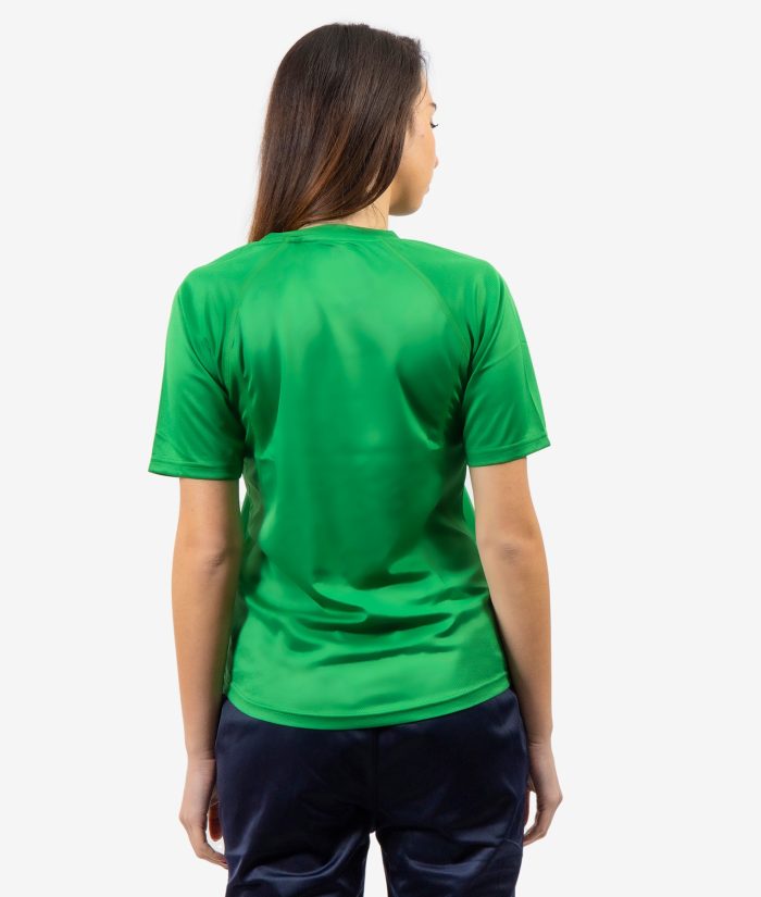 T-shirt GIVOVA ONE MICROFORATA VERDE Mesh Unisex Maglia Sportiva Comoda Tinta Unita GIOSAL