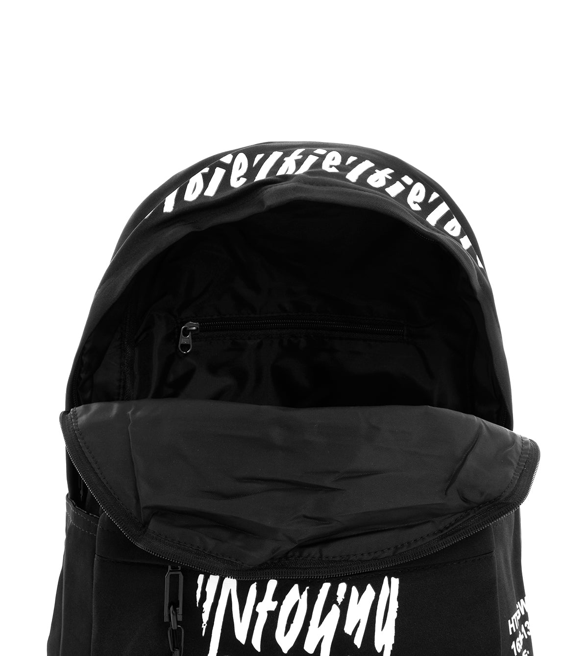 Backpack Shoulder Bag Men Unisex Black Fabric GIOSAL-ZU1066A