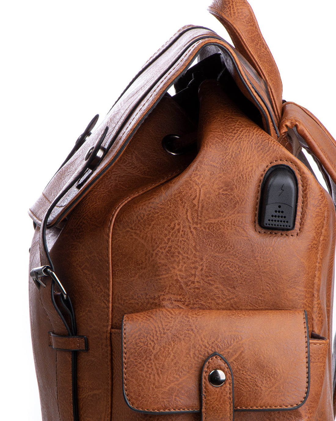 Backpack Shoulder Bag Men's Unisex Faux Leather Vintage Leather GIOSAL-ZU1098A