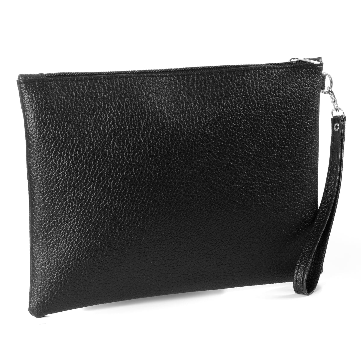 Borsello Da Polso Giosal In Ecopelle - Pochette Unisex Con Cerniera - Foto 10