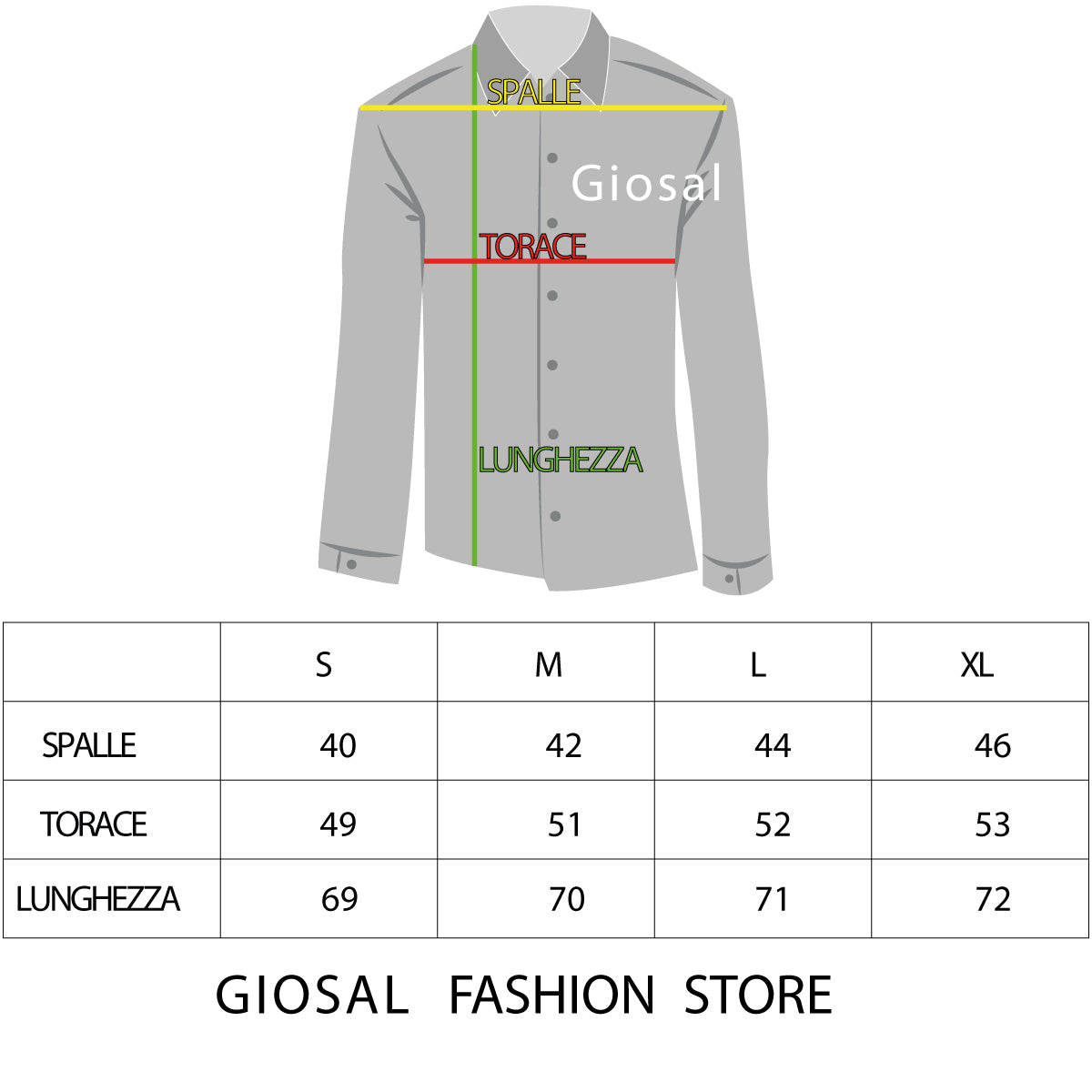 Camicia Uomo Con Colletto Manica Lunga Slim Fit Casual Cotone Fantasia Pois Blu GIOSAL-C1181A