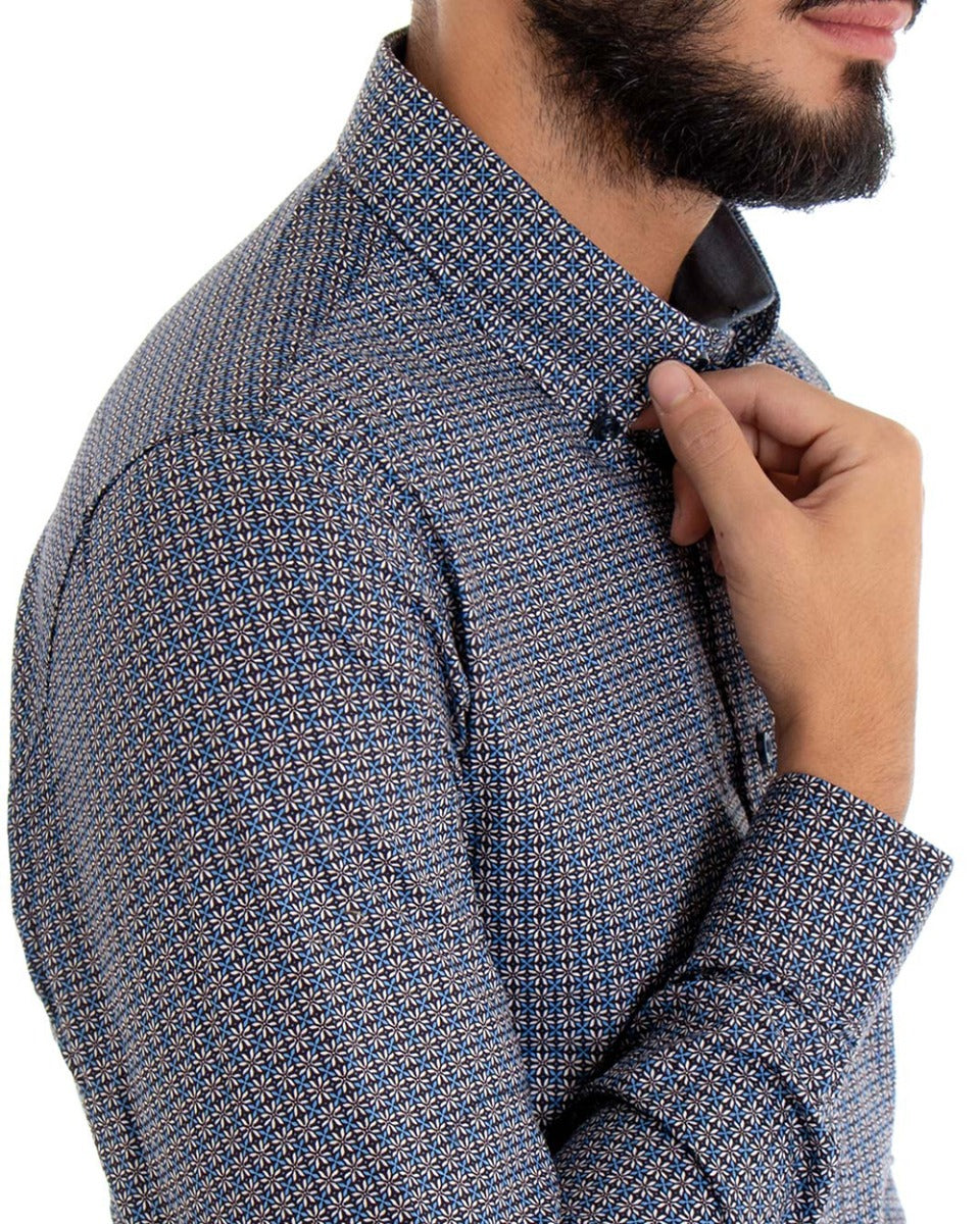 Camicia uomo hot sale fantasia elegante