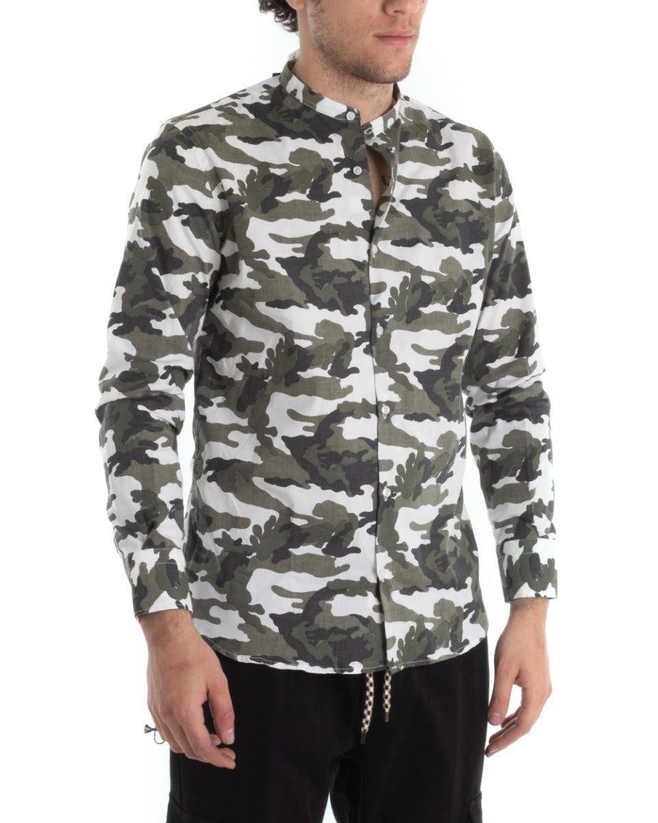 Camicia on sale camouflage uomo