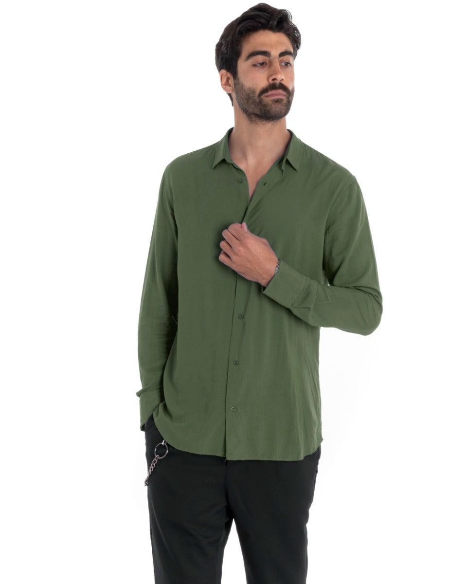 Camicia lunga verde on sale militare