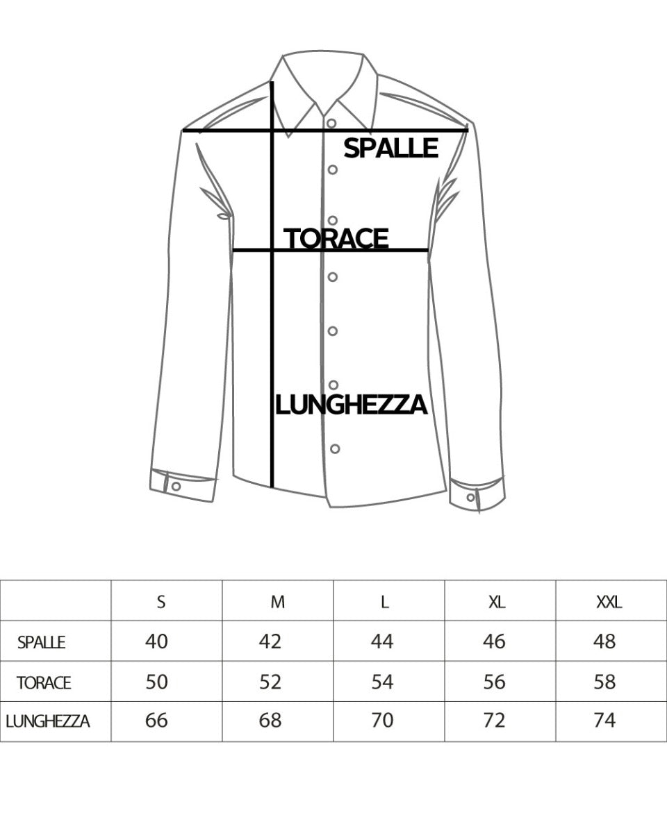 Camicia Uomo Con Colletto Francese Manica Lunga Lino Riga Stretta Casual Blu GIOSAL-C2748A