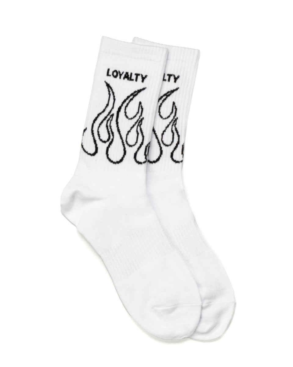 Men's Unisex Socks Print Socks Ankle Socks Basic White Sock GIOSAL-CAL1011A