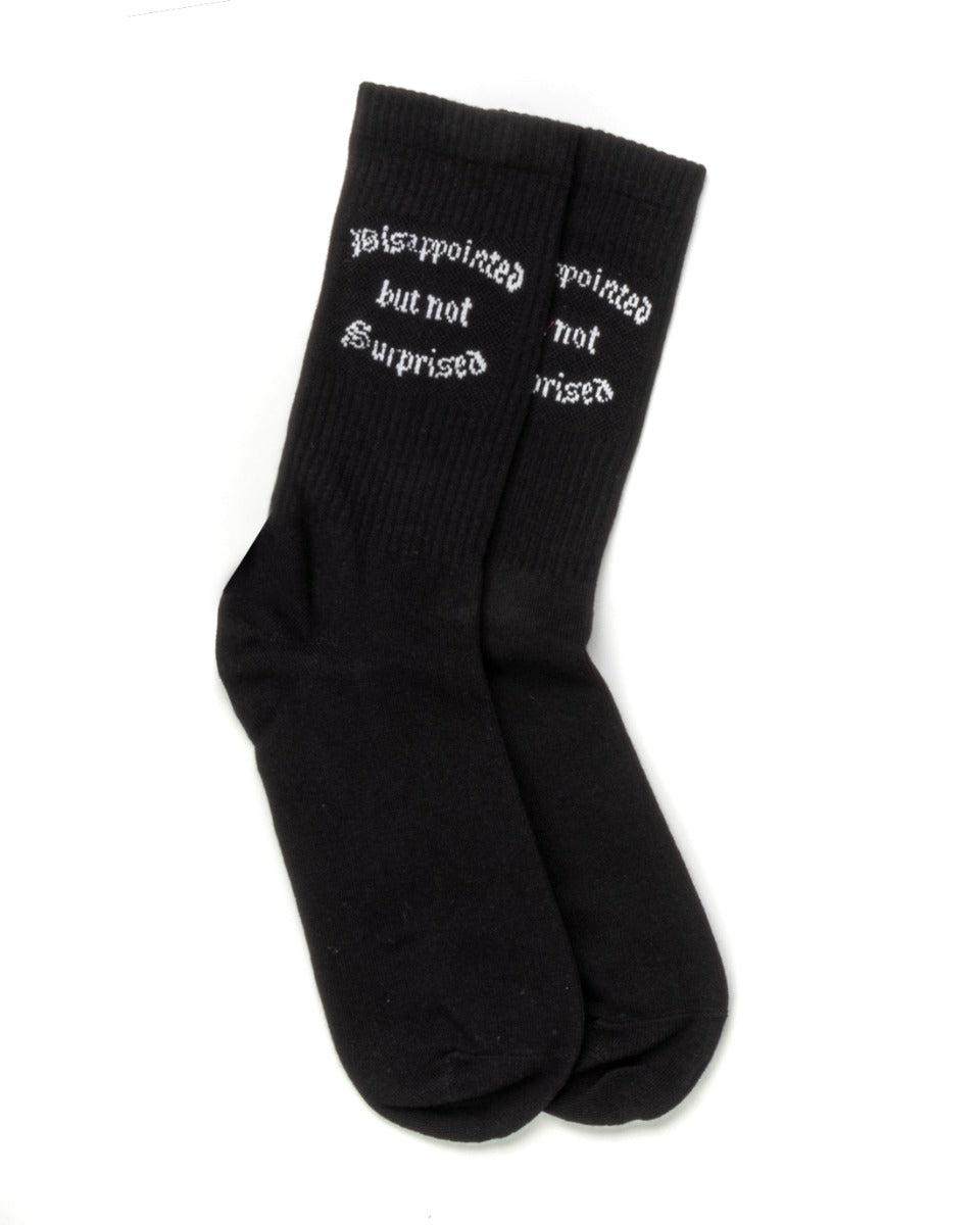 Men's Unisex Socks Print Socks Ankle Socks Basic Black Sock GIOSAL-CAL1017A