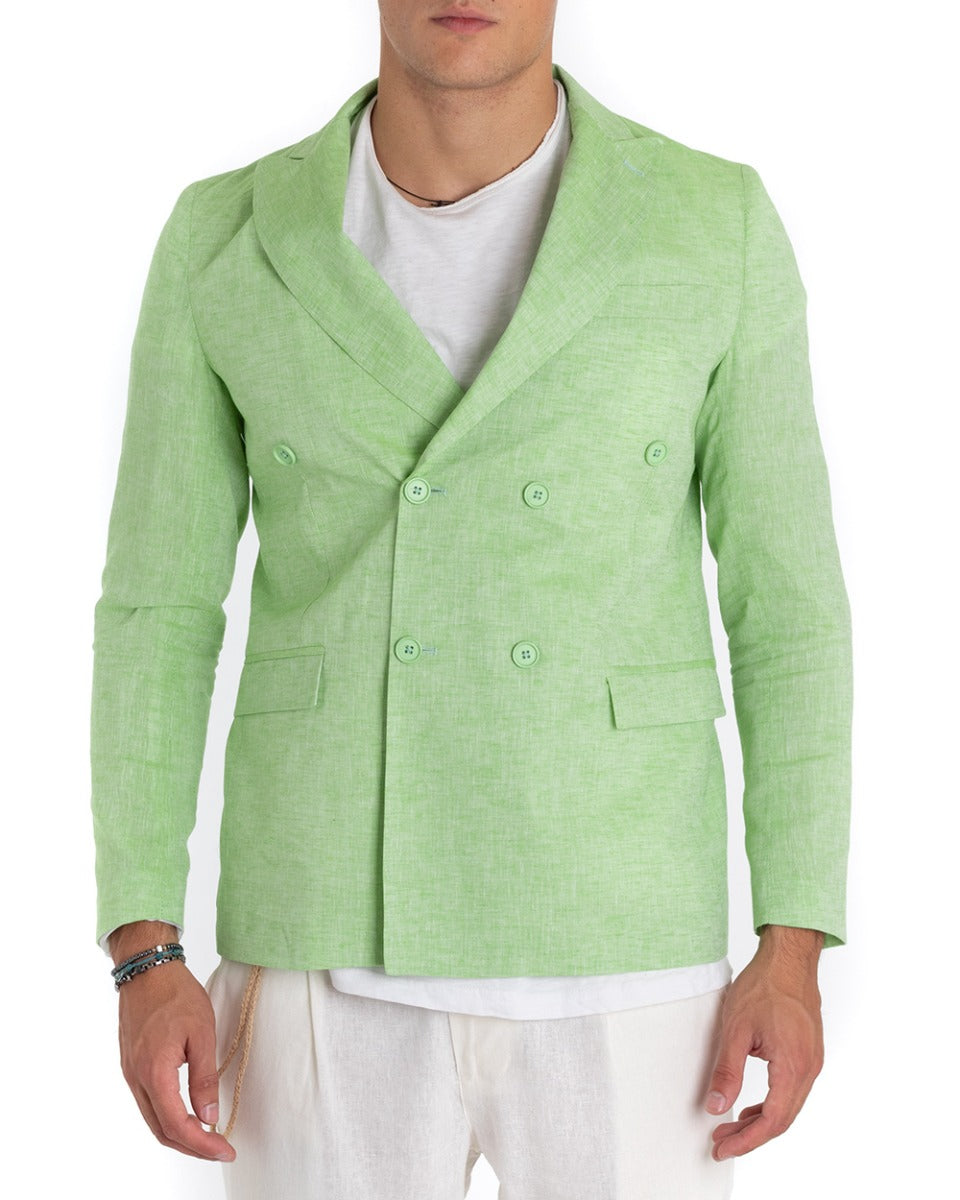 Giacca uomo clearance verde elegante