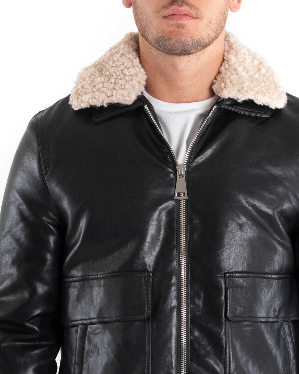 Bardell leather sales aviator jacket