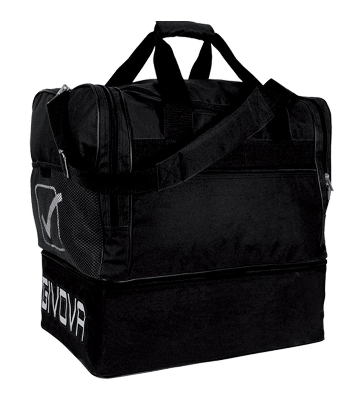 BORSA MEDIUM 10 GIVOVA NERO Unisex Borsone Sportivo Da Palestra Con Zip Tinta Unita GIOSAL