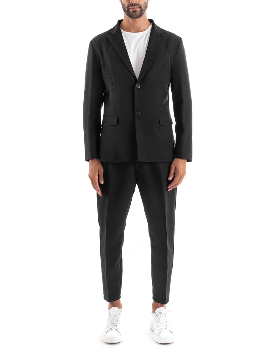 Abiti Outfit Sportivo Elegante Abito Uomo Monopetto Vestito