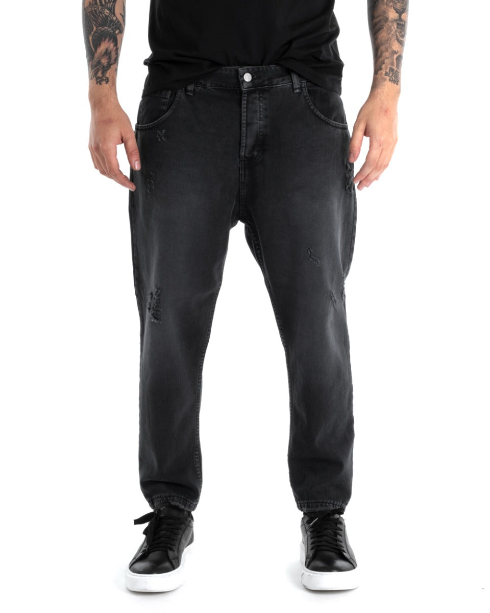 Jeans cavallo hotsell basso uomo