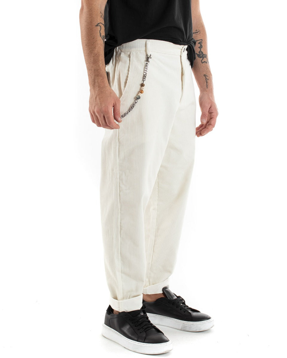 Pantaloni uomo sale velluto